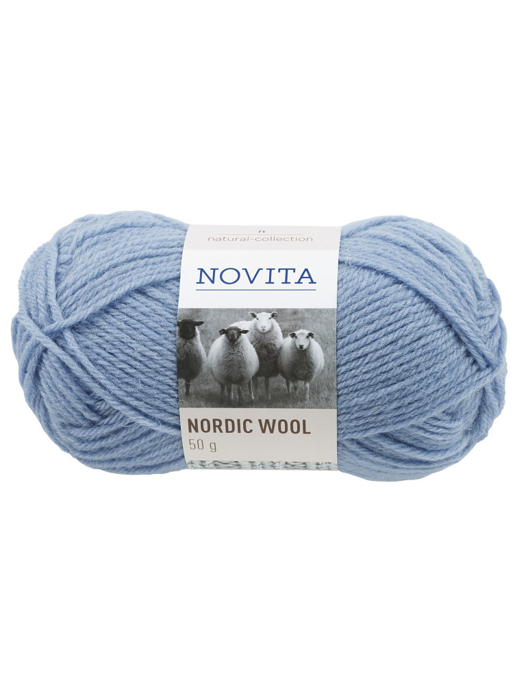 Nordic Wool, vaaleansininen
