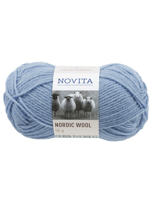 Nordic Wool, vaaleansininen