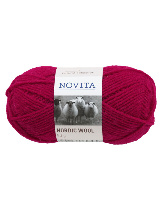 Nordic Wool, tummanpunainen