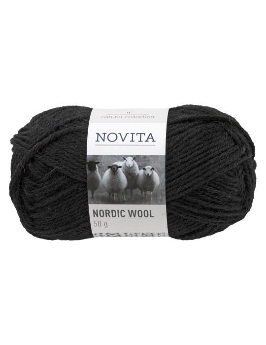 Nordic Wool, musta