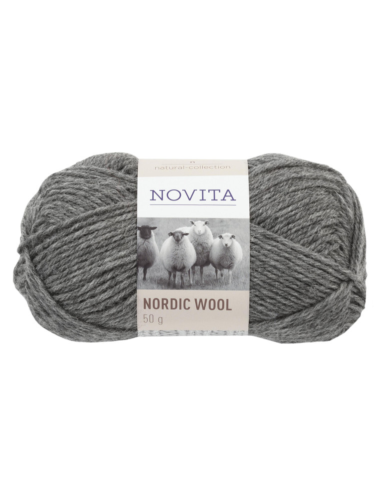 Nordic Wool meleerattu harmaa