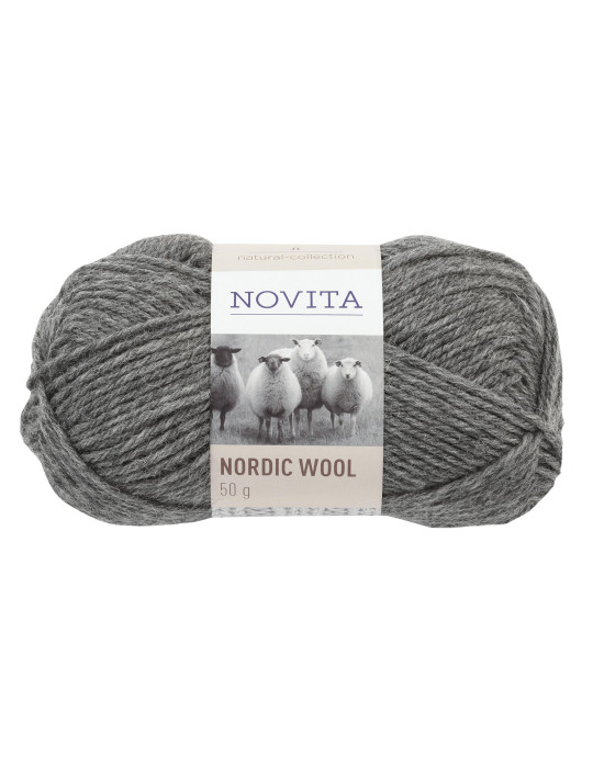 Nordic Wool meleerattu harmaa