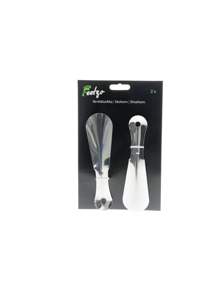 Kenkälusikka 2 kpl teräs