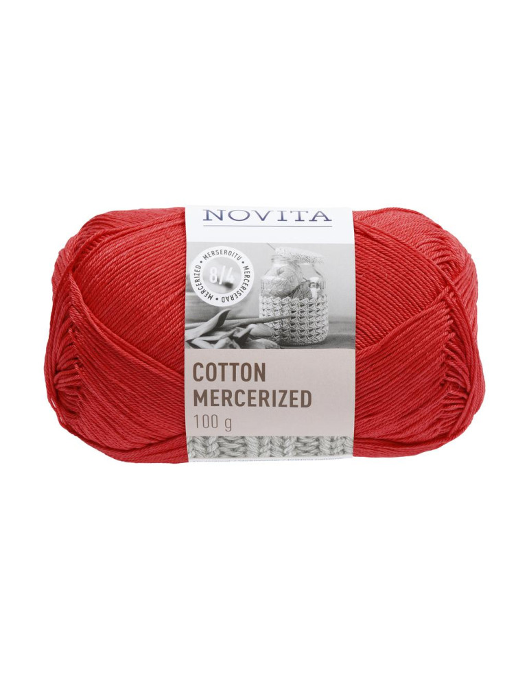 Cotton mercerized, vadelma