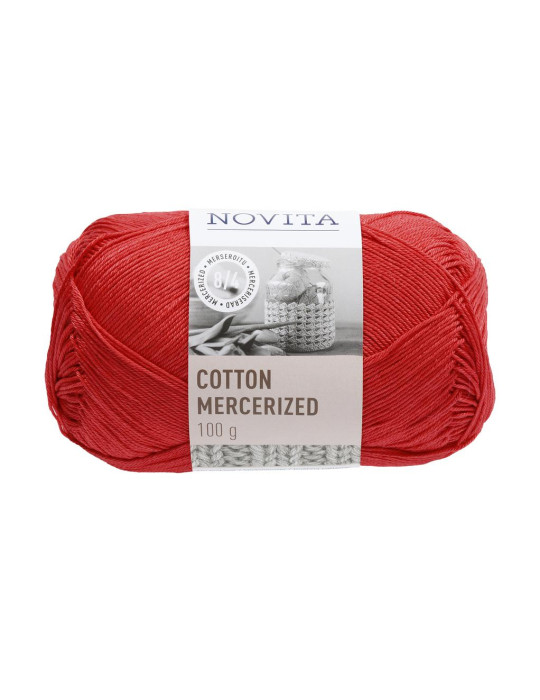 Cotton mercerized, vadelma