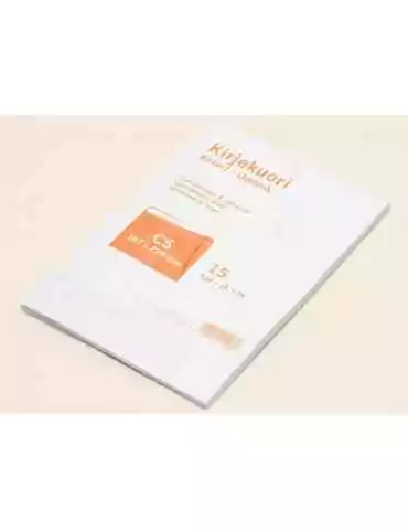 Kirjekuori valkoinen C5