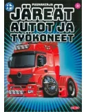 Järeät autot ja työkoneet värityskirja