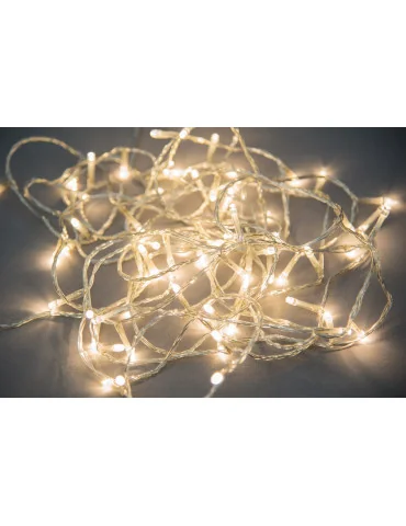 Valoketju 80-ledin lämmin valkoinen Finnlumor