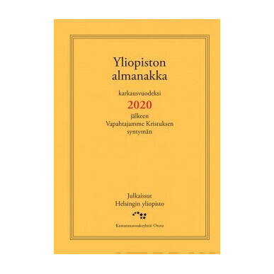 Yliopiston almanakka 2020 pieni