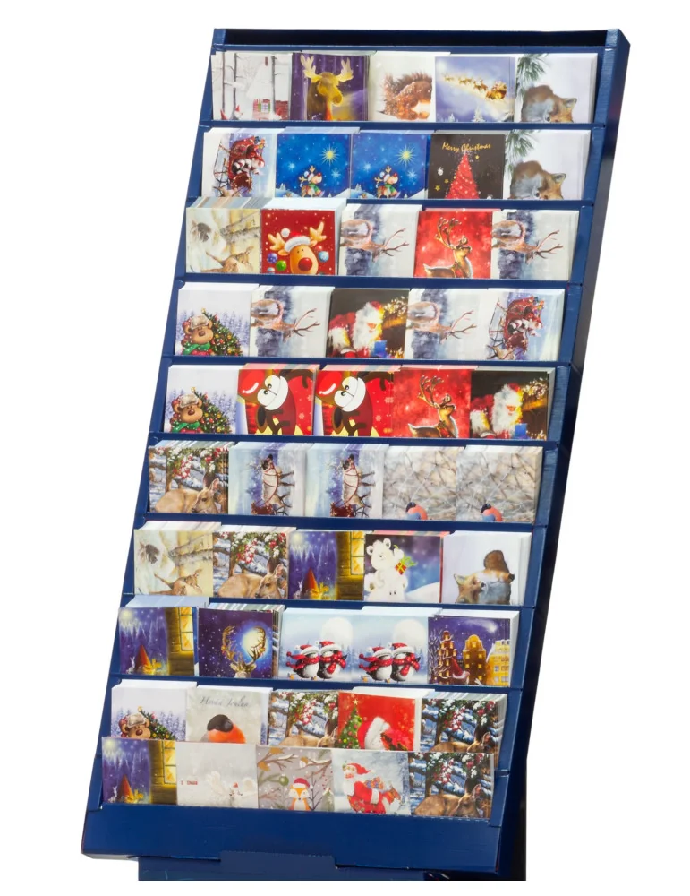 Joulukortti tekstillä, Winteria