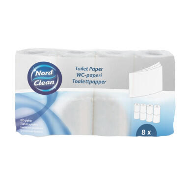 WC-paperi 8 rll Nord Clean