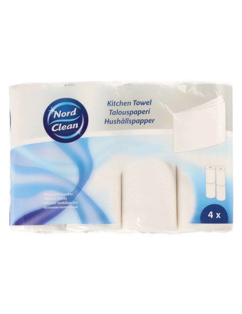 Talouspaperi 4 rll Nord Clean