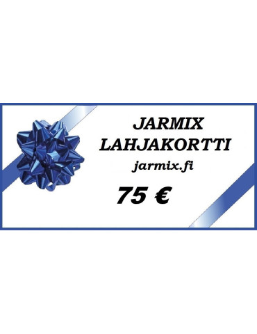 Lahjakortti, 75 euroa