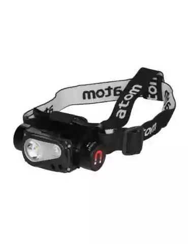 Otsalamppu sensorilla ladattava 500 lm Atom