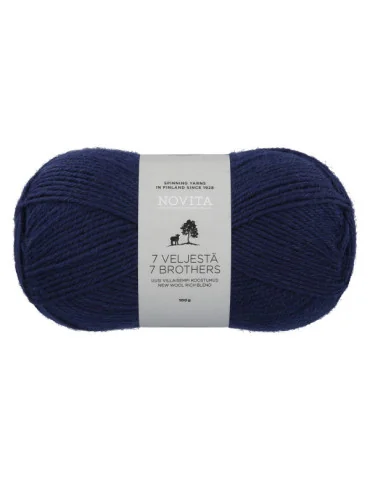 7 Veljestä 100g 170 laivasto Novita