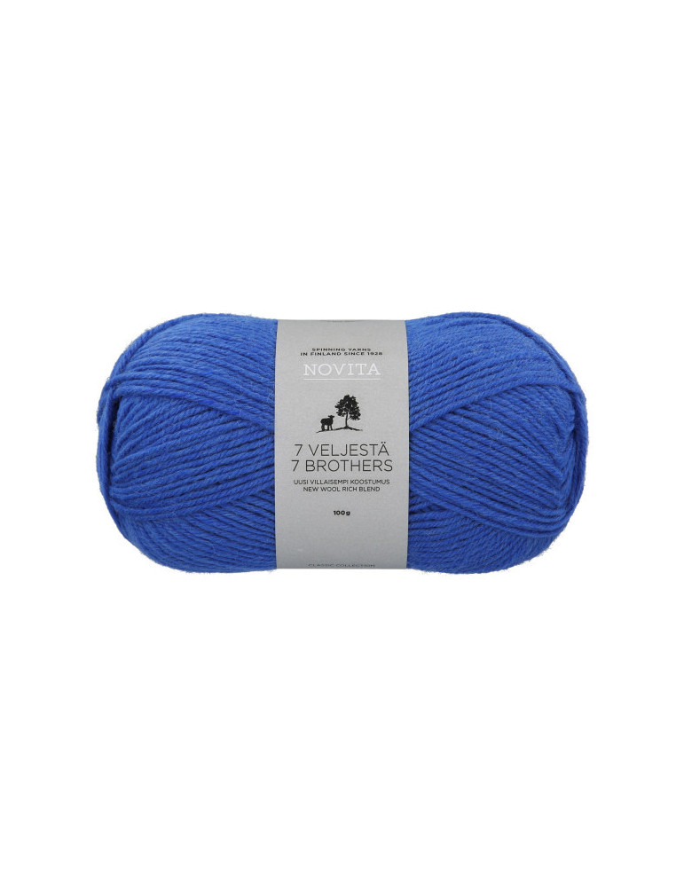 7 Veljestä 100g 136 lobelia Novita 7 Veljestä 100g 136 lobelia Novita