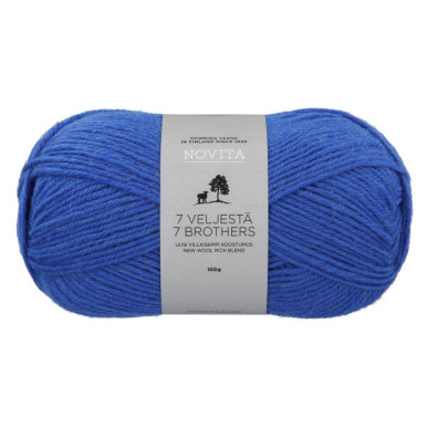 7 Veljestä 100g 136 lobelia Novita