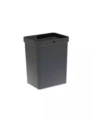 Jätesanko 10 litraa muovi harmaa