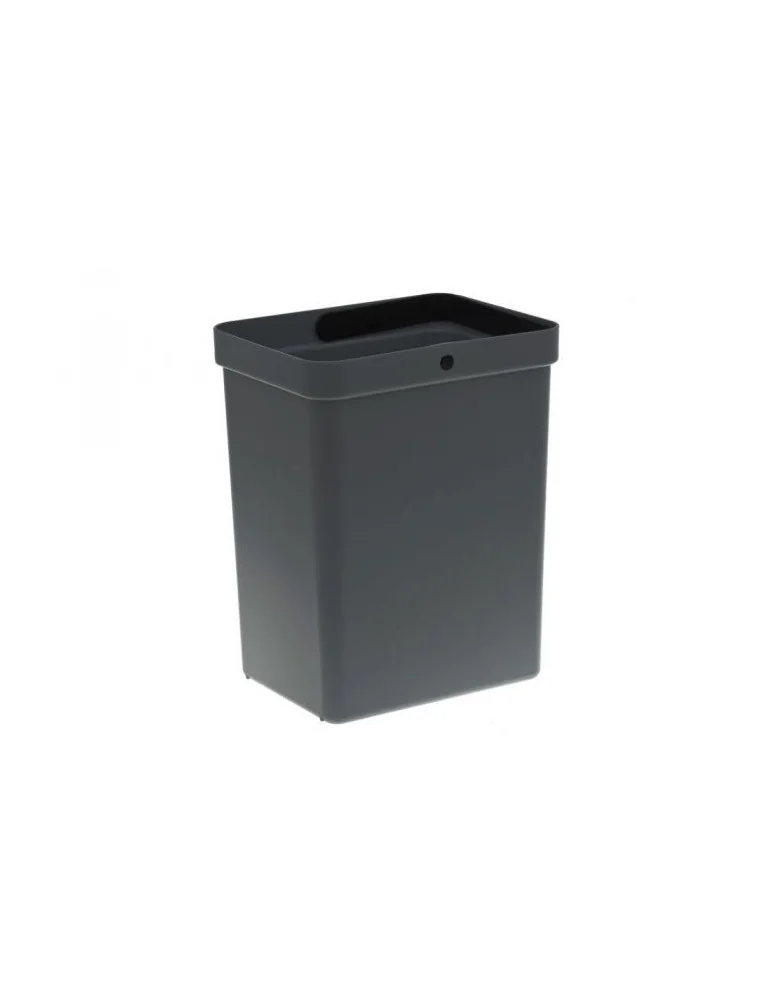 Jätesanko 10 litraa muovi harmaa