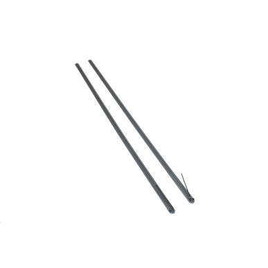 Potkukelkan liukujalas harmaa 1740 mm