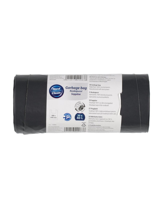 Roskapussi 40 l/20 kpl
