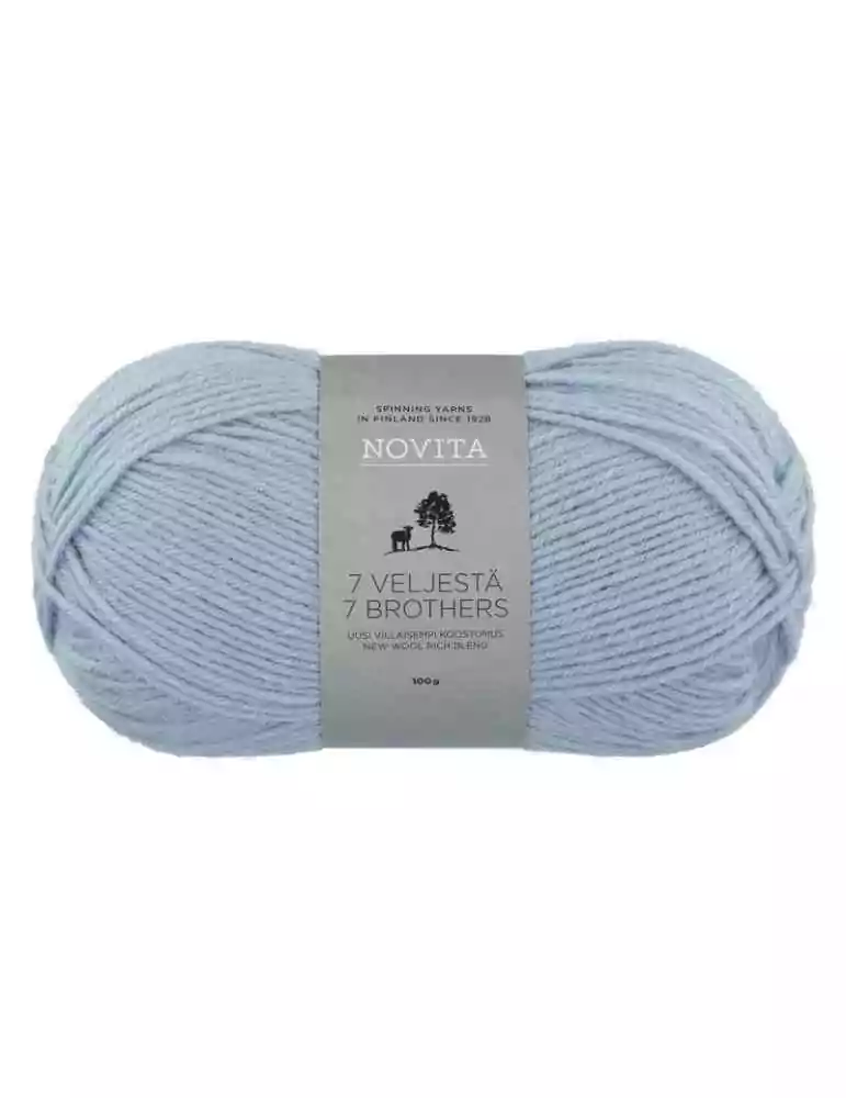 7 Veljestä 100g 103 vesipisara Novita