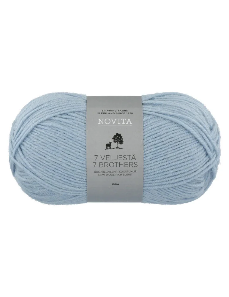 7 Veljestä 100g 103 vesipisara Novita