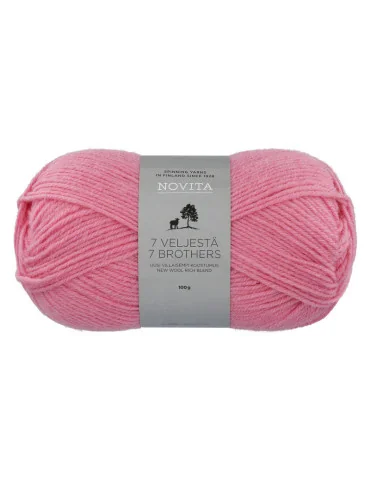 7 Veljestä 100g 510 karamelli Novita