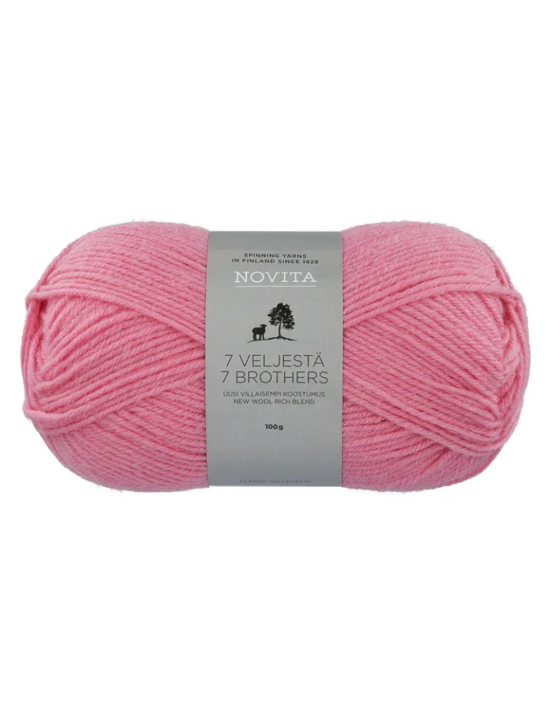 7 Veljestä 100g 510 karamelli Novita