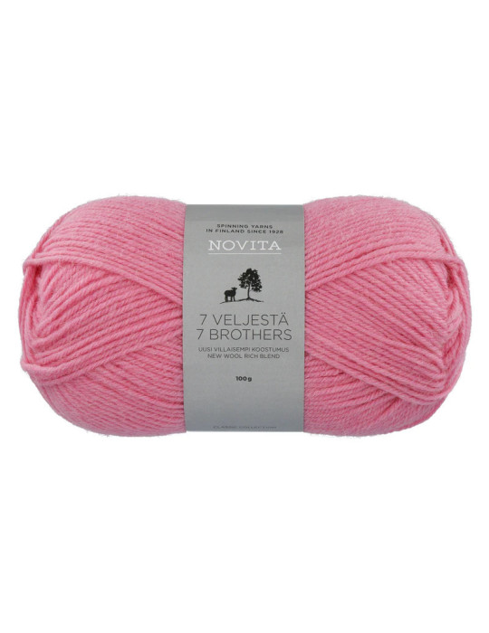 7 Veljestä 100g 510 karamelli Novita