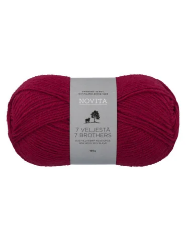 7 Veljestä 100g 587 karpalo Novita