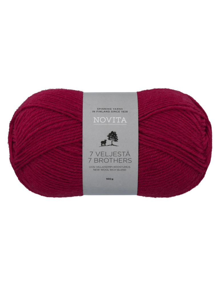 7 Veljestä 100g 587 karpalo Novita