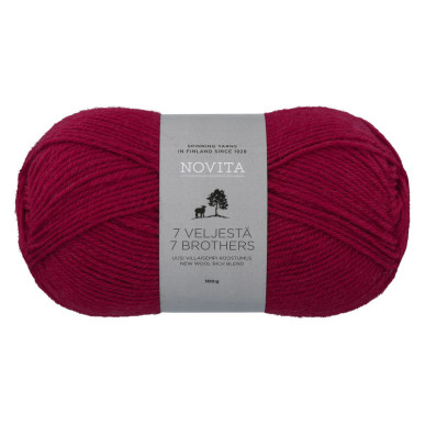 7 Veljestä 100g 587 karpalo Novita