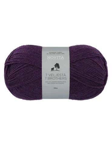 7 Veljestä 100g 777 krookus Novita