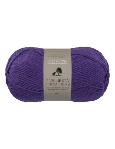 7 Veljestä 100g 750 muurikello Novita