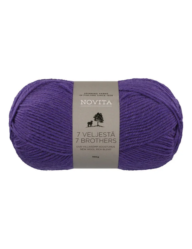 7 Veljestä 100g 750 muurikello Novita
