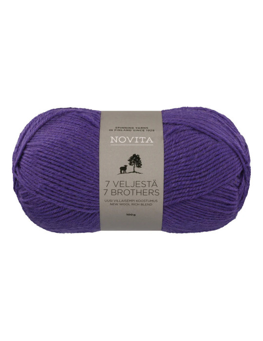 7 Veljestä 100g 750 muurikello Novita