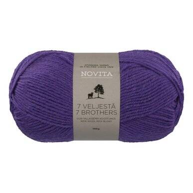 7 Veljestä 100g 750 muurikello Novita