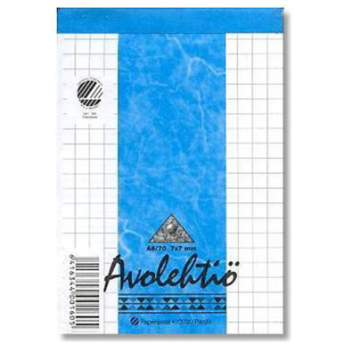 Avolehtiö A6/70 perferoitu
