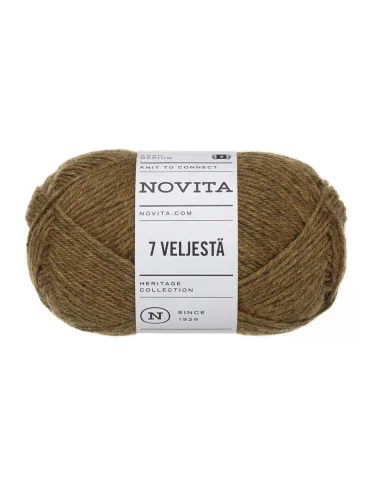 7 Veljestä 100g 646 kupari Novita