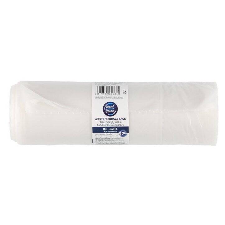 Säilytys-/Jätesäkki 240 l kirkas Nord Clean