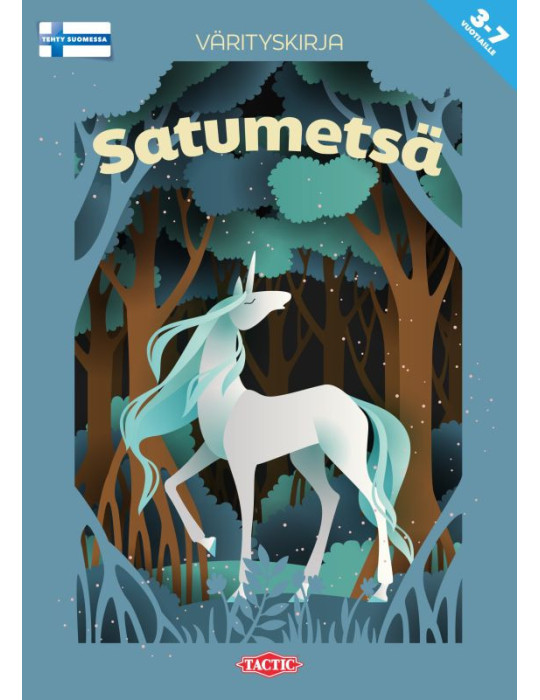 Satumetsä värityskirja