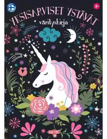 Yksisarviset ystävät värityskirja