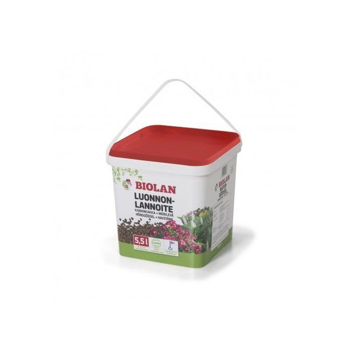Biolan luonnonlannoite 5,5 litraa - JarMixista