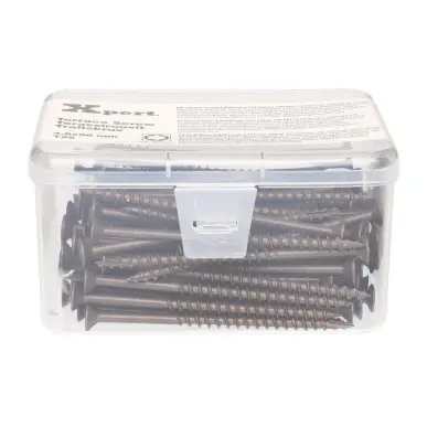 Xpert Terassiruuvi 4,8x90 mm TX25 Ruskea (100 kpl) - Jarmix.fi