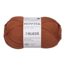 Novita 7 Veljestä Pihlaja (644) 100 g lanka | Jarmix.fi