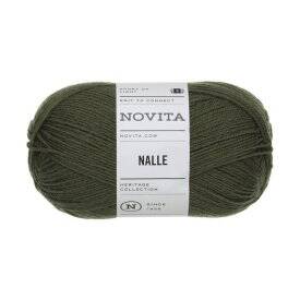 Novita Nalle, tummanvihreä/luonto (392) – Kestävä kotimainen sukkalanka | Jarmix.fi