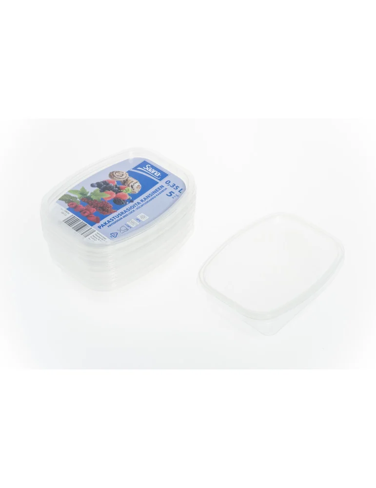 Pakasterasia 0,35 l, 5 kpl