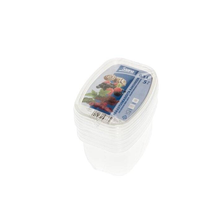 Pakasterasia 0,50 l, 5 kpl