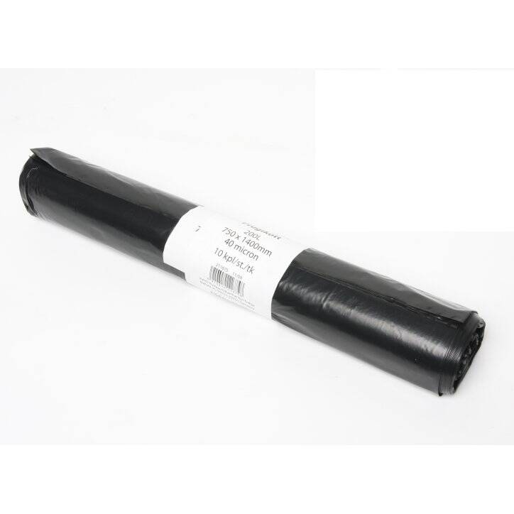 Jätesäkki 200 l / 10 kpl